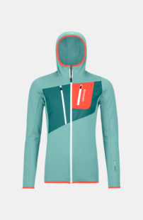 ORTOVOX FLEECE PLUS HOODY W Hoodies ORTOVOX